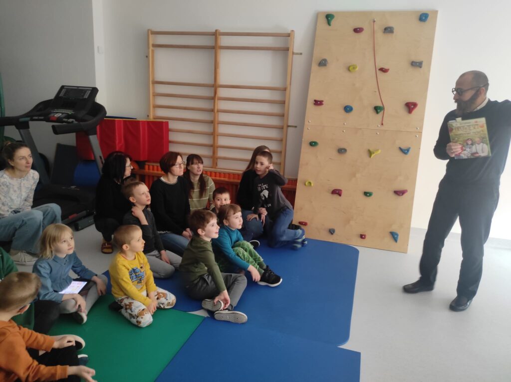 czytanie książek dzieciom