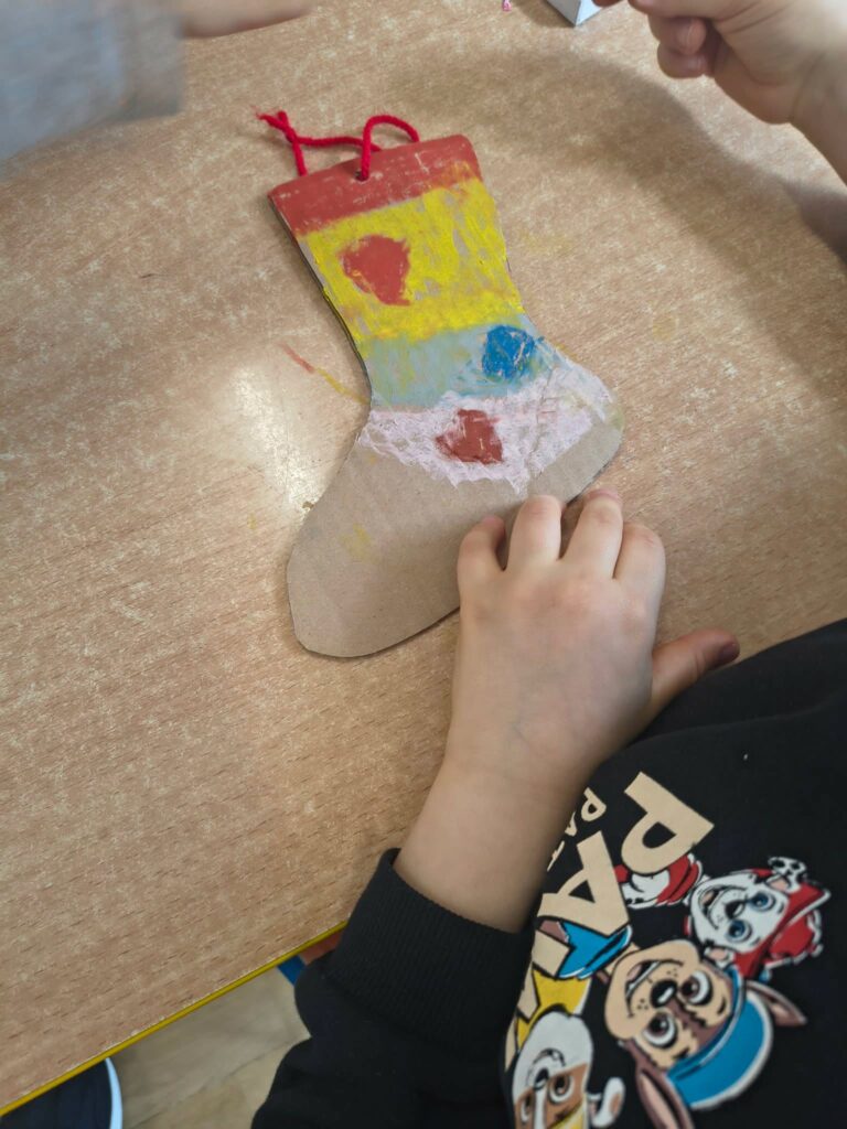 Ozdabianie skarpetek