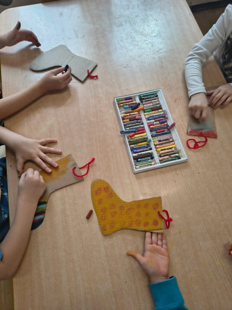 Ozdabianie skarpetek