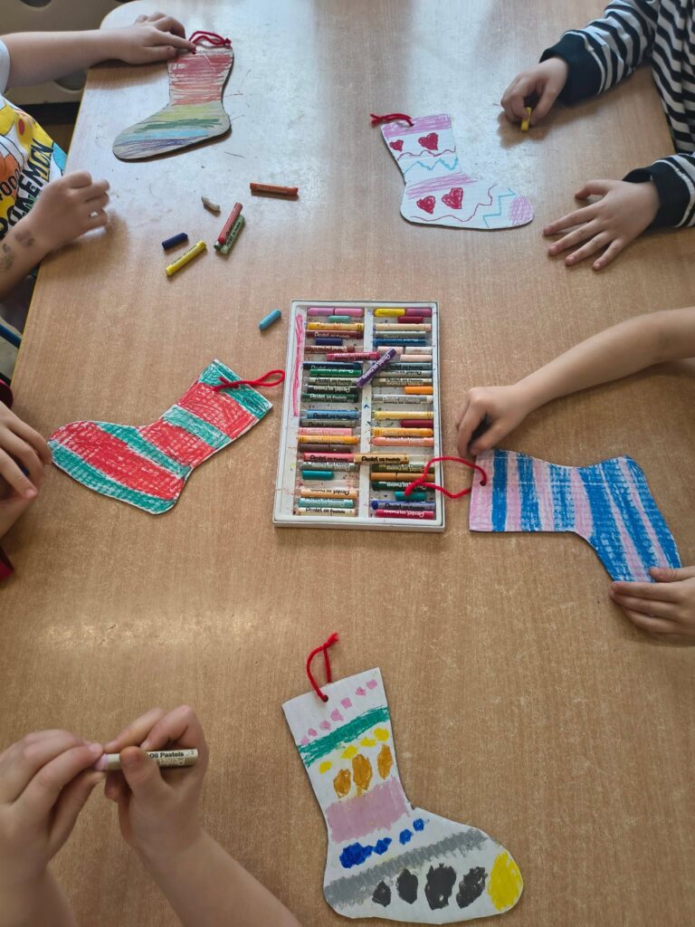 Ozdabianie skarpetek